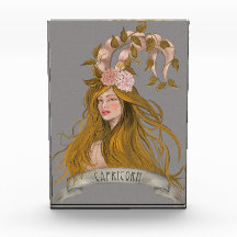 Capricorn Mulher Fantasy Acrylic Wall Art