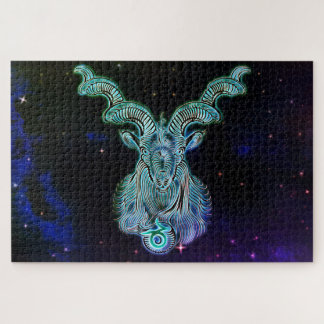 Caprino, quebra-cabeça bode zodiaco