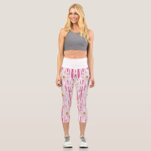 Capris de cintura alta verão