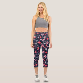 Capris de Ioga de Cintura Alta Personalizados