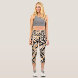 Capris de Ioga Personalizados de Cintura Alta
