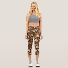 Capris de Yoga Personalizados de Cintura Alta