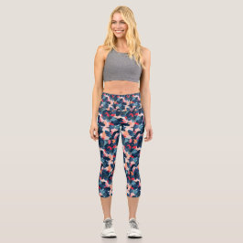 Capris de Yoga Personalizados de Cintura Alta