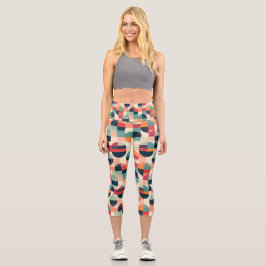 Capris de Yoga Personalizados de Cintura Alta