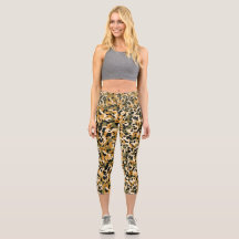 Capris de Yoga Personalizados de Cintura Alta