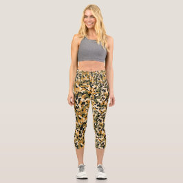 Capris de Yoga Personalizados de Cintura Alta