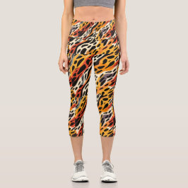 Capris de Yoga Personalizados de Cintura Alta