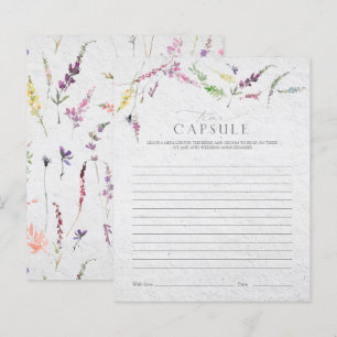 Cápsula de Tempo Elegante Jogo de Chuveiro Floral
