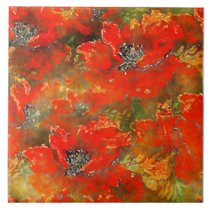 Cápsulas de Aquarela Vermelha-Laranja
