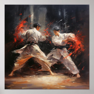 Captivação de Poster de Artes Marciais - Capacitaç