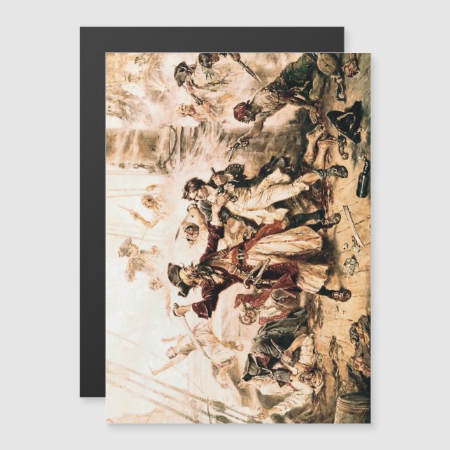 Captura, Barba Negra Pirata, Vingança da Rainha An (Frente/Verso)