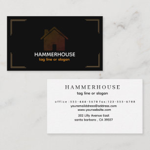Captura de Cartão de visita do HammerHouse Elegant