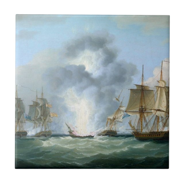 Captura de navios de tesouro espanhóis 1804 (Frente)
