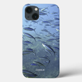 Captura de peixe. Mergulho debaixo d'água. Persona