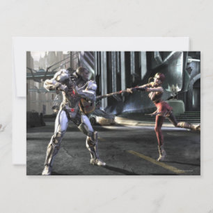 Captura de tela: Cyborg vs Harley