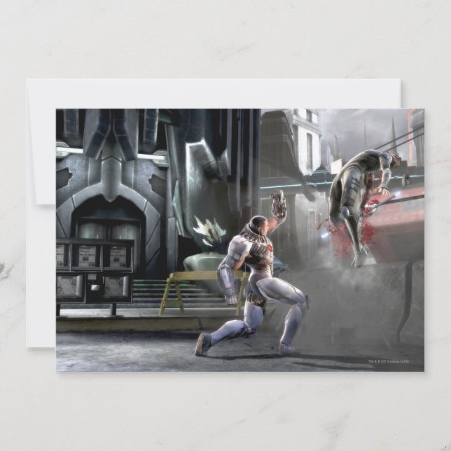 Captura de tela: Cyborg vs Nightwing (Frente)