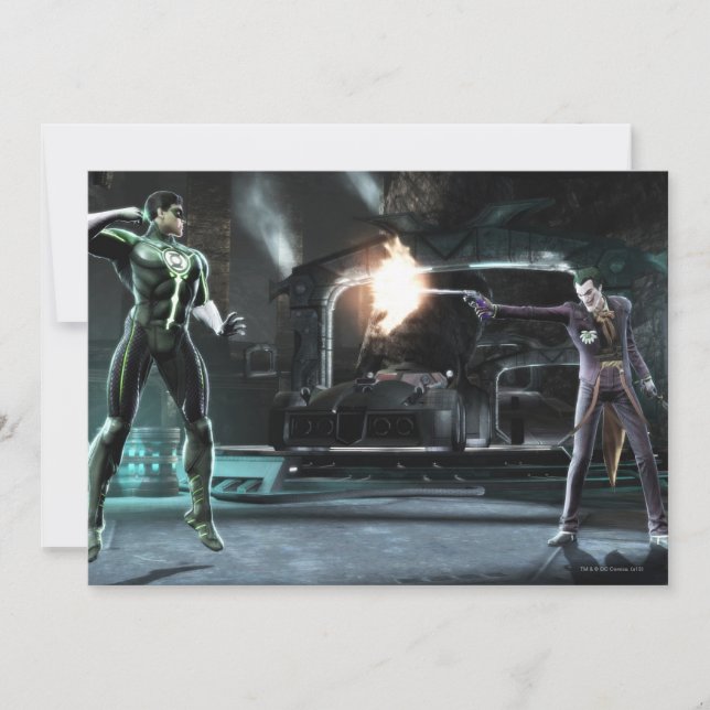 Captura de tela: Lanterna Verde vs Joker (Frente)