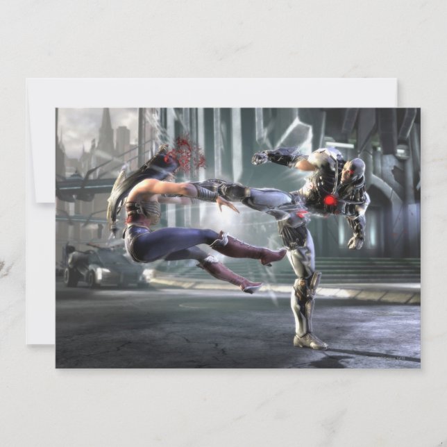 Captura de tela: Mulher Maravilha vs Cyborg (Frente)