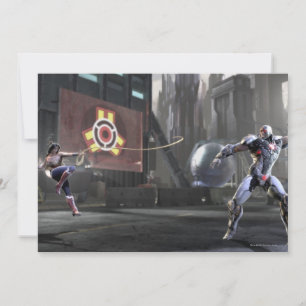 Captura de tela: Mulher Maravilha vs Cyborg 2