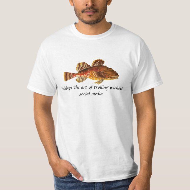 Captura do dia: Camiseta Hilarious Pescador (Frente)