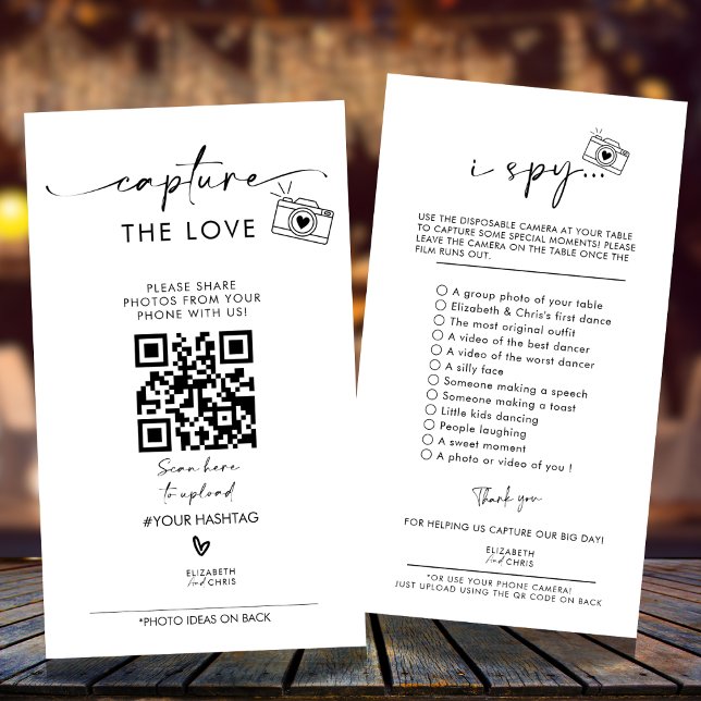 Capturar o Amor Menu de Jogo de Casamento Foto I S (Criador carregado)