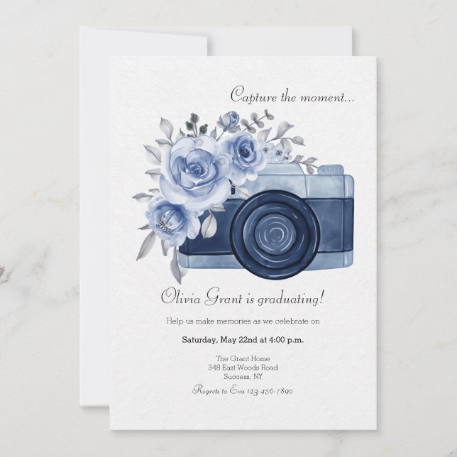 Capturar o Convite Azul de Momento (Frente)