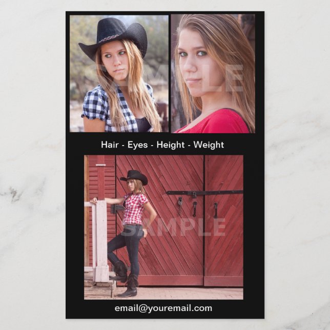 Capturas de cabeça em ação Cartões Comp (Verso)