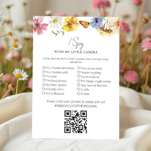 Capture o casamento do amor que espio com o cartão