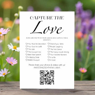 Capture o casamento do amor que espio com o cartão