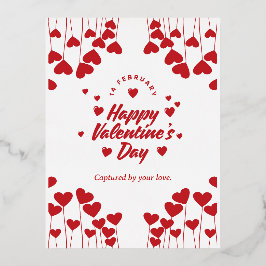 "Captured by Your Love" – Elegant Modern Valentine