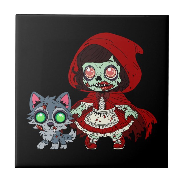 Capuchinho Vermelho Zombie (Frente)
