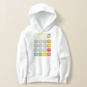 Capuz de Calculadora de Matemática Fofa para Escol