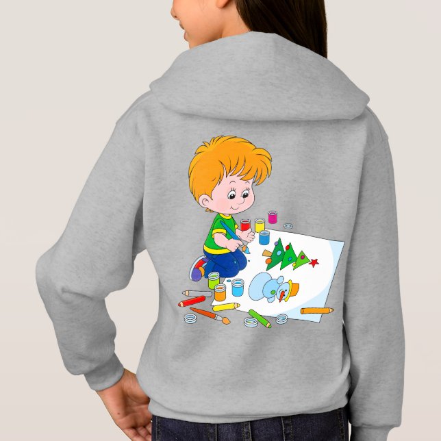 capuz infantil (Verso)