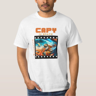 Capy In Space - Design de camiseta Capybara Legal
