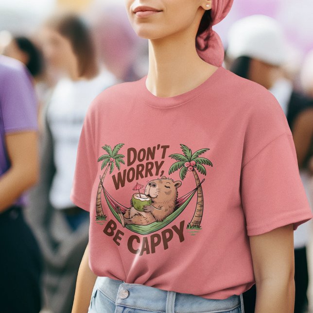Capybara Be Happy (Capybara Be Happy Tri-Blend Shirt)