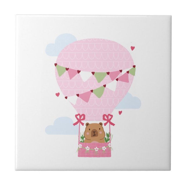 Capybara Birthday Party Kids Watch (Frente)