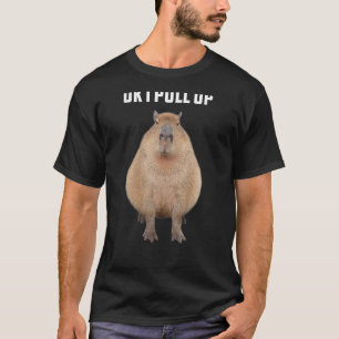 Capybara Camisa Engraçada Ok Eu Puxo Capybara 1