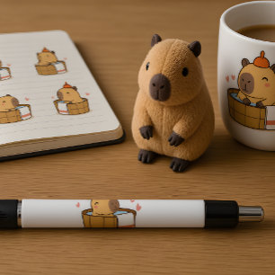 Capybara Caneta Bonito presente de papelaria ani