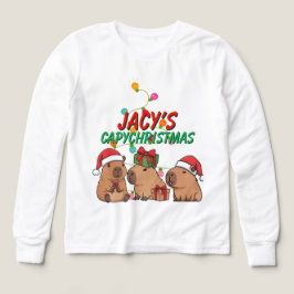 Capybara Christmas Holiday