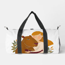 Capybara Duffel Bag Personalizável