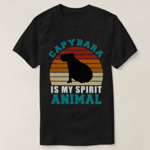 Capybara É A Minha Camisa Animal Espirituosa