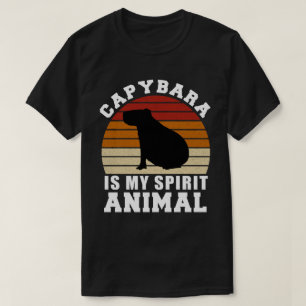 Capybara É A Minha Camisa Animal Espirituosa
