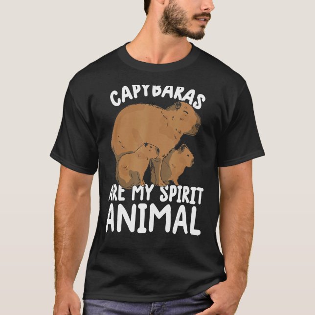 capybara é minha camisa espinhosa, capybara (Frente)