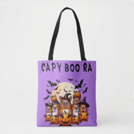 Capybara Halloween Tote Bag