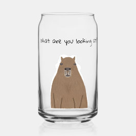 Capybara, o que está olhando para Drinkware Set
