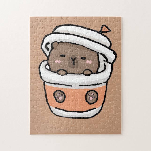 capybara quebra-cabeça (Vertical)