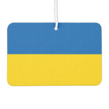 Car Air Fresheners com Bandeira da Ucrânia