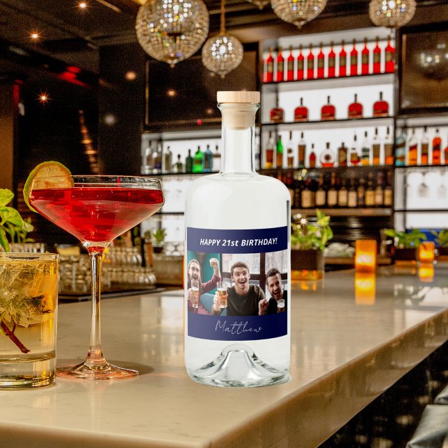 cara azul-moderna marinho de fotos festas de anive (Criador carregado)