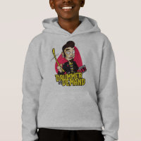 Cara do Baterista com Design de Palhetas