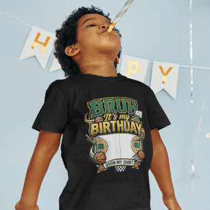 Cara, é o meu Aniversário Sinal de Basquete Design
